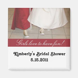 Imã Chá de panela magnet partidário a favor com vestid