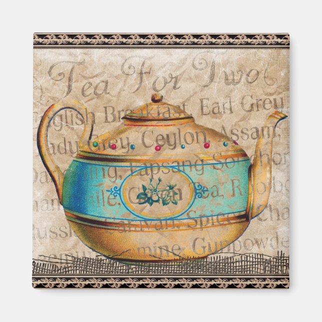 Imã Chá Para Dois (Frente)