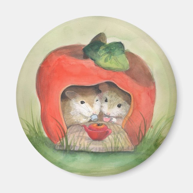 Imã Chá Para Dois Magnetos (Frente)