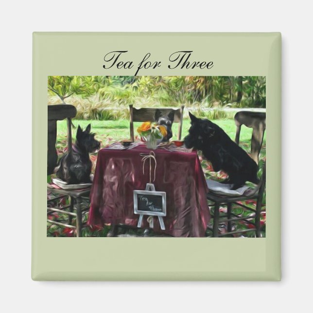 Imã Chá para Três (Frente)