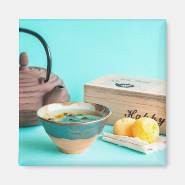 Imã Chá Para Um (Frente)