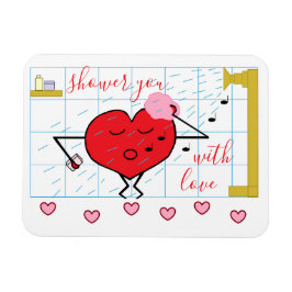 Ímã Chá U com muito amor