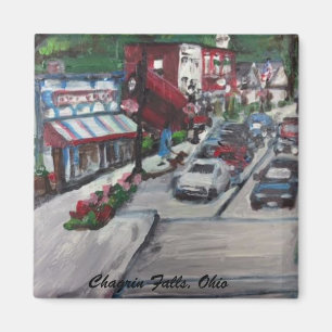 Imã Chagrin Falls, Imagem de Pintura na Cena de Ohio S