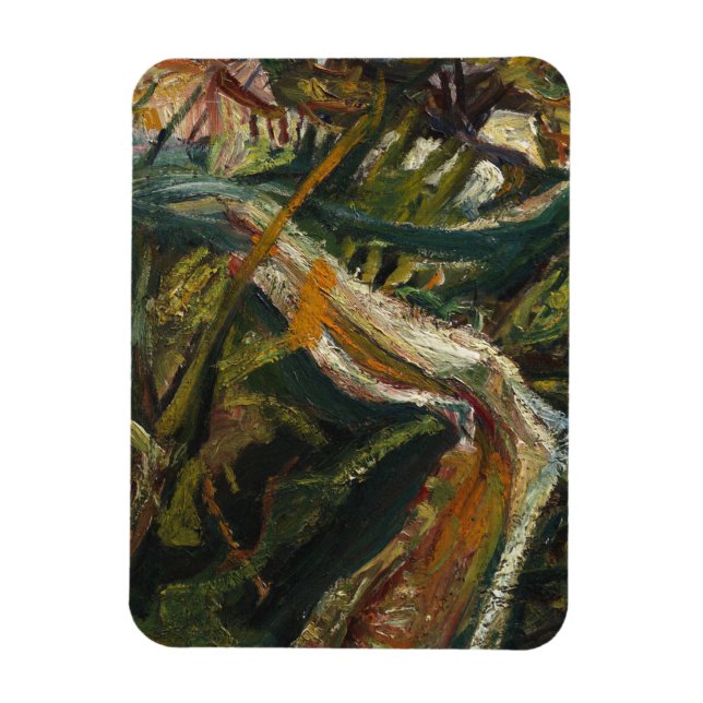 Ímã Chaim Soutine - Chemin de la Fontaine (Vertical)