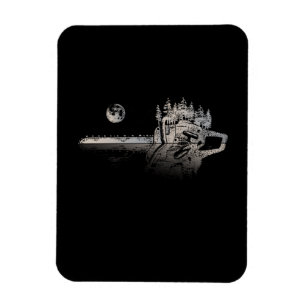 Ímã Chainsaw Woodworker Gift Men Lumberjack Arborist