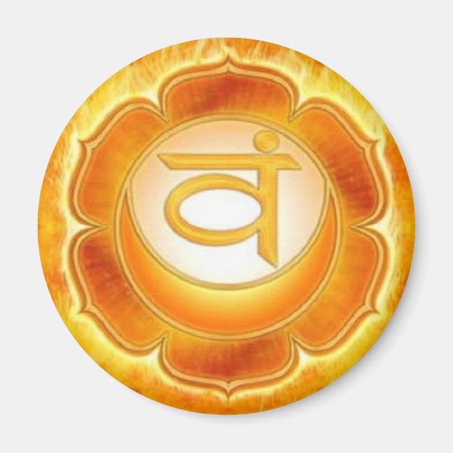 Imã Chakra - Sacral - Magnet (Frente)