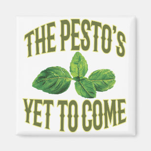 Imã Chalaça engraçada da comida - o Pesto a vir aind