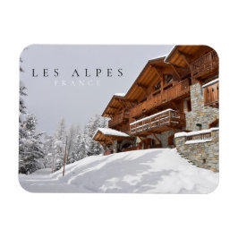 Ímã Chalé de resort de esqui em Alpes, França