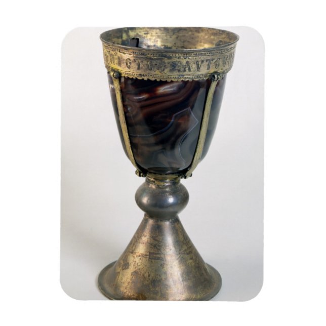 Ímã Chalice com joias e uma inscrição no telhado (Vertical)