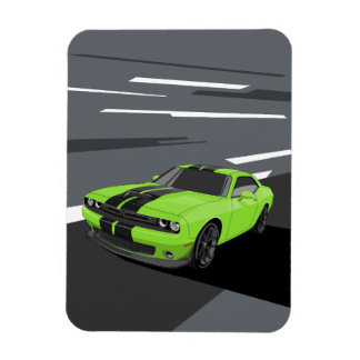 Ímã Challenger Green