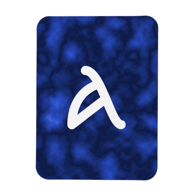 Ímã Chama Azul (Vertical)