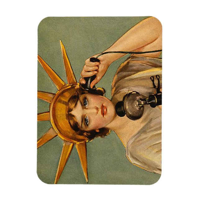 Ímã Chamada da Liberdade do TEA (Vertical)