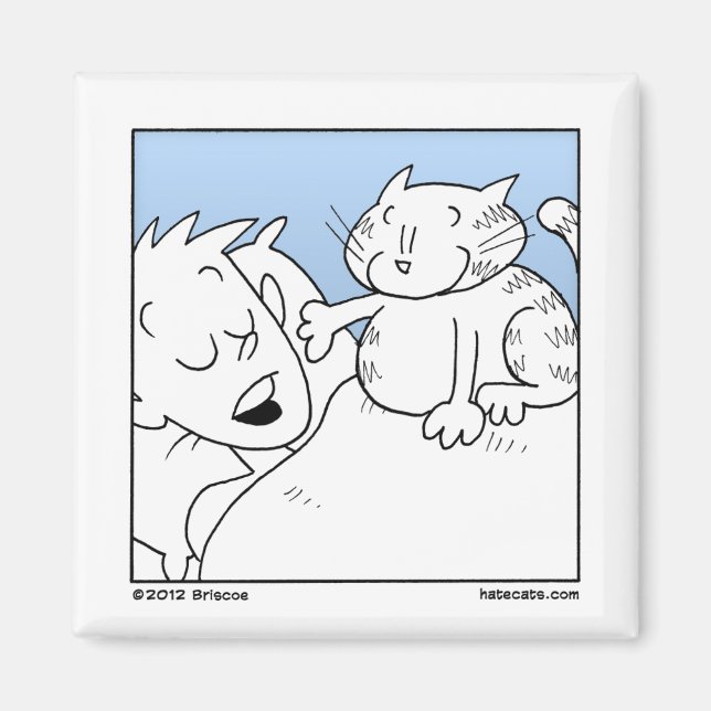 Imã Chamada de Acordar de Cat (Frente)