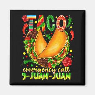 Imã Chamada de emergência taco 9 juan juan engraçado c