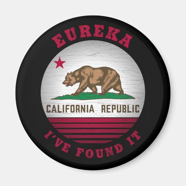 IMÃ CHAMADA ESTATAL DE CALIFORNIA EUREKA (Frente)