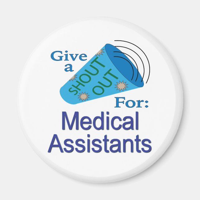 Imã Chamada para Assistentes Médicos (Frente)