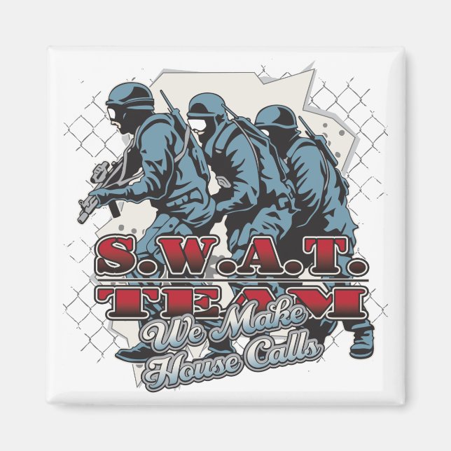 Imã Chamadas da Casa da Equipe SWAT (Frente)