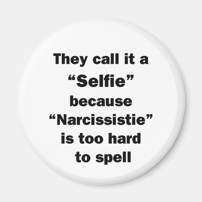 Imã Chamam-Lhe Selfie (Frente)