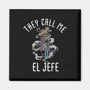 Imã Chamam-Me El Jefe Mexicano Sombrero Cowboy Costu