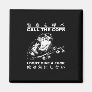 Imã Chame a Polícia Eu Não Dou Um Fck Skate Toa