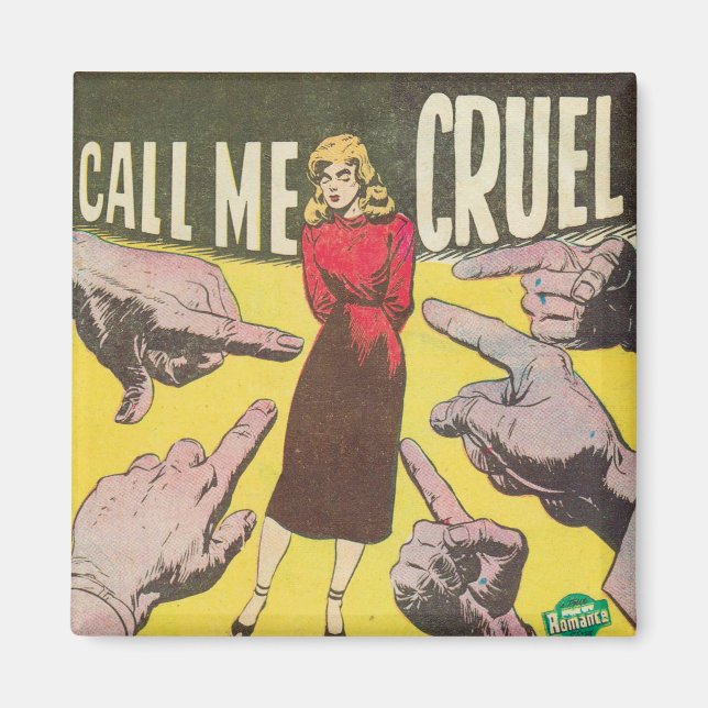 Imã Chame-me de Comboio Retro Cruel (Frente)