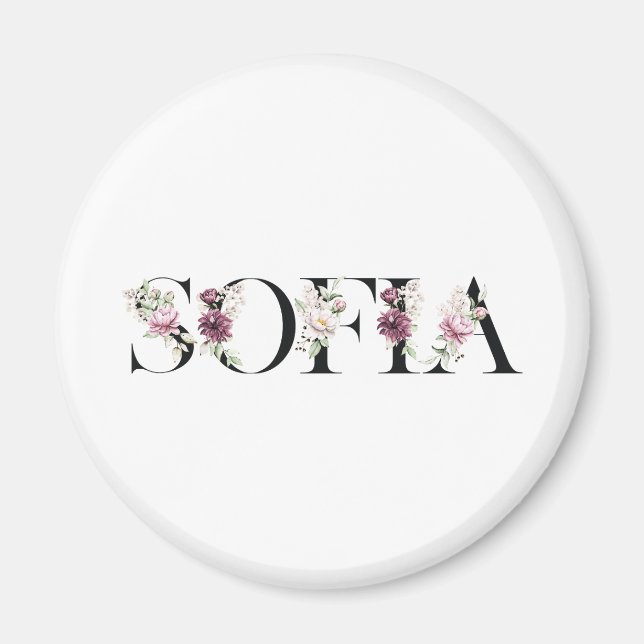 Imã Chame Sofia. (Frente)