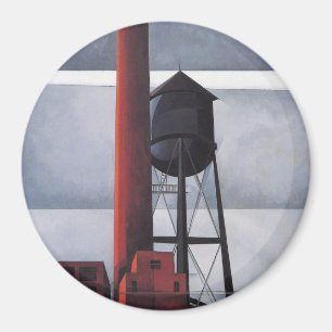 Imã Chaminé e Torre de Água (por Charles Demuth)