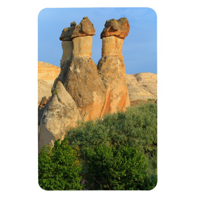Ímã Chaminés de Fadas ao Pôr do Sol (Vertical)