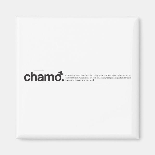 Imã Chamo Magnet (Frente)