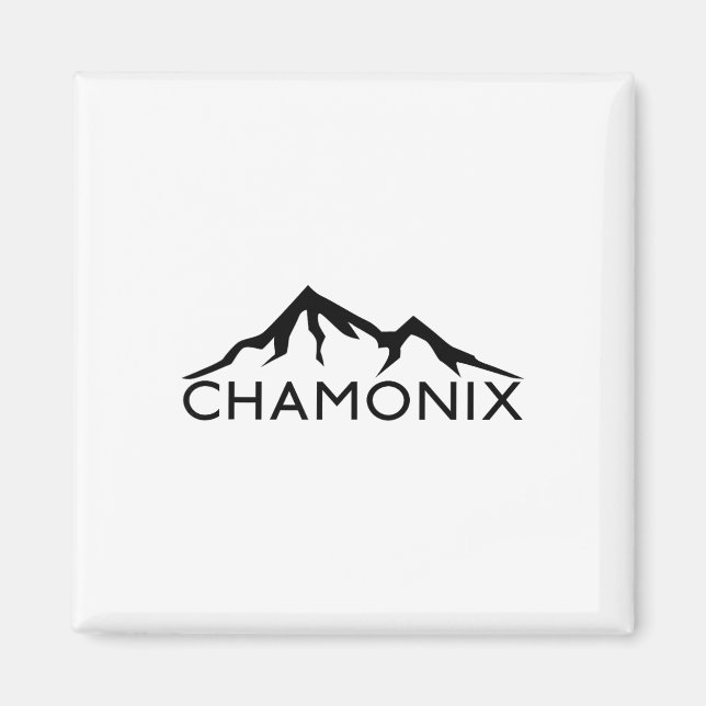 Imã Chamonix França Esqui  (Frente)