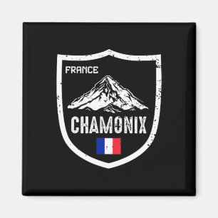 Imã Chamonix França Estação de Esqui Esqui Montanha An