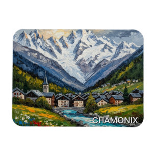 Ímã Chamonix França Mont Blanc