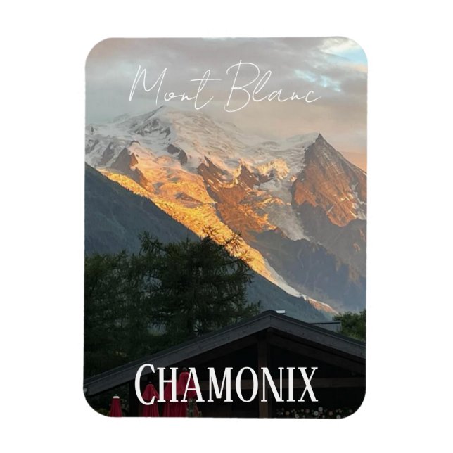 Ímã Chamonix, Mont Blanc, Alpes franceses, Magnet de V (Vertical)