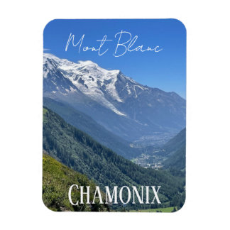 Ímã Chamonix, Mont Blanc, Alpes franceses, Magnet de V