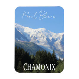 Ímã Chamonix, Mont Blanc, Alpes franceses, Verão