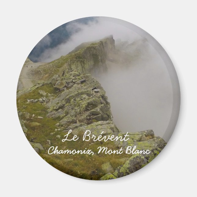 Imã Chamonix, Mont Blanc, Le Brévent (Magnet) (Frente)