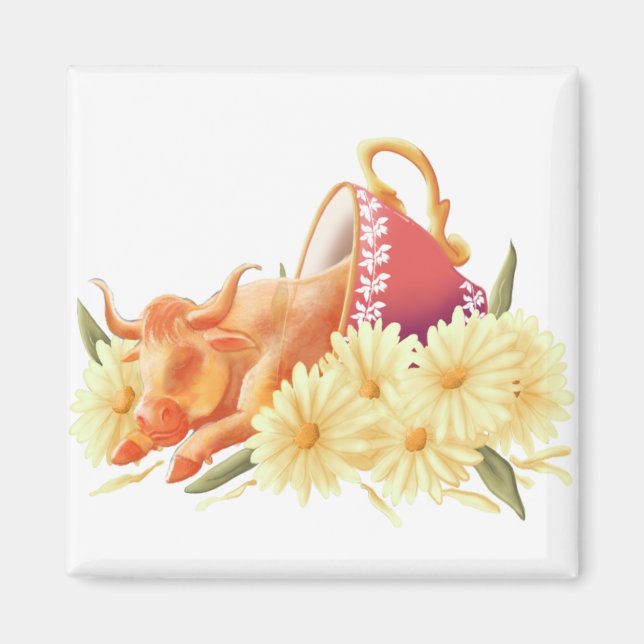 Imã ChaMOOmile (Frente)