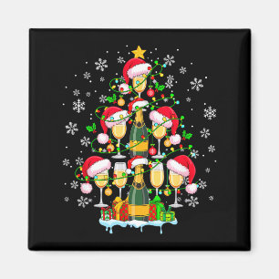 Imã Champagnes de Papai Noel Como Bebida Correspondent