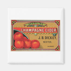 Imã Champanhe Cider JB Dickey, Newton, Kansas