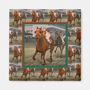 Imã Champion Thorouggenebra ganha sobre o cavalo favor