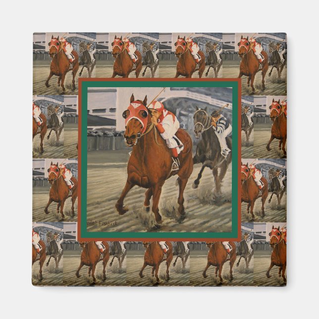 Imã Champion Thorouggenebra ganha sobre o cavalo favor (Frente)