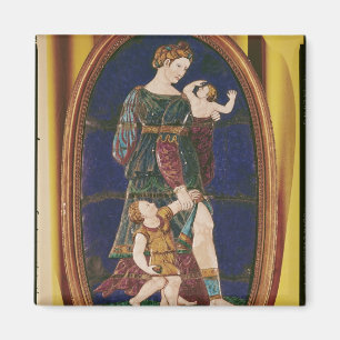 Imã Chapa que descreve a caridade, Limousin, 1559