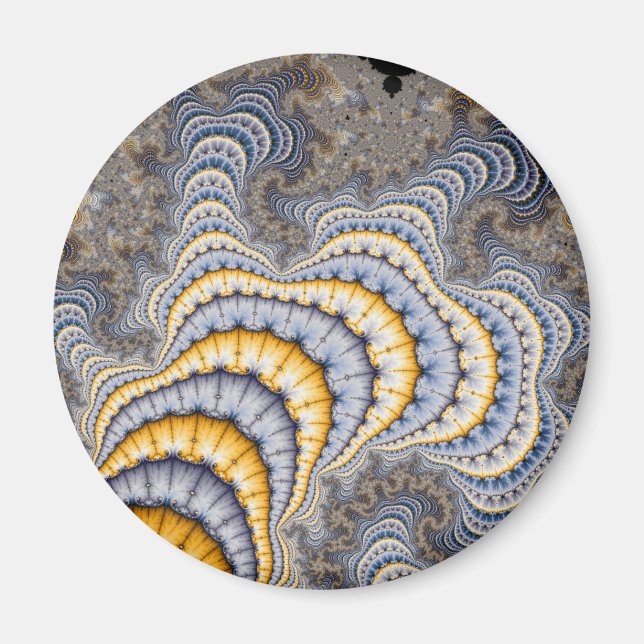 Imã Chapas Fractais - Fractais (Frente)