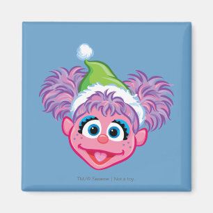 Imã Chapéu Abby do papai noel
