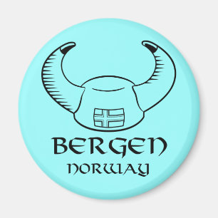 Imã Chapéu de Bergen Noruega Viking