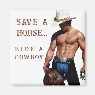 Imã Chapéu de cowboy de palha save horse SlipperyJoe's
