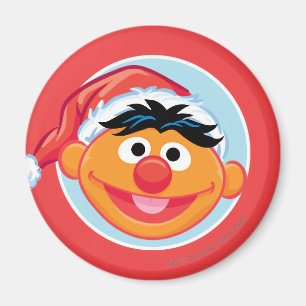 Imã Chapéu de Papai Noel Ernie