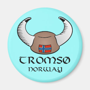 Imã Chapéu de Tromso Noruega Viking