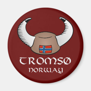 Imã Chapéu de Tromso Noruega Viking