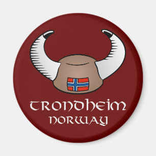 Imã Chapéu de Trondheim Noruega Viking
